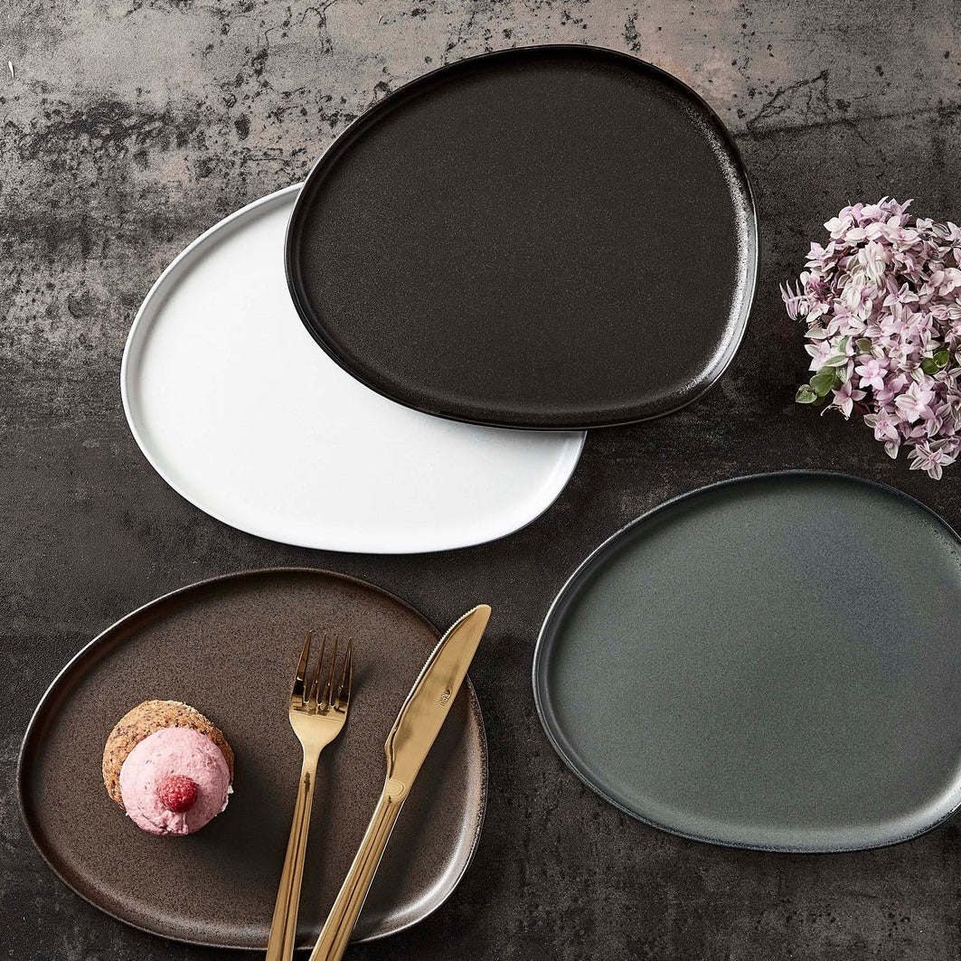 Organic frokosttallerken - Arctic White